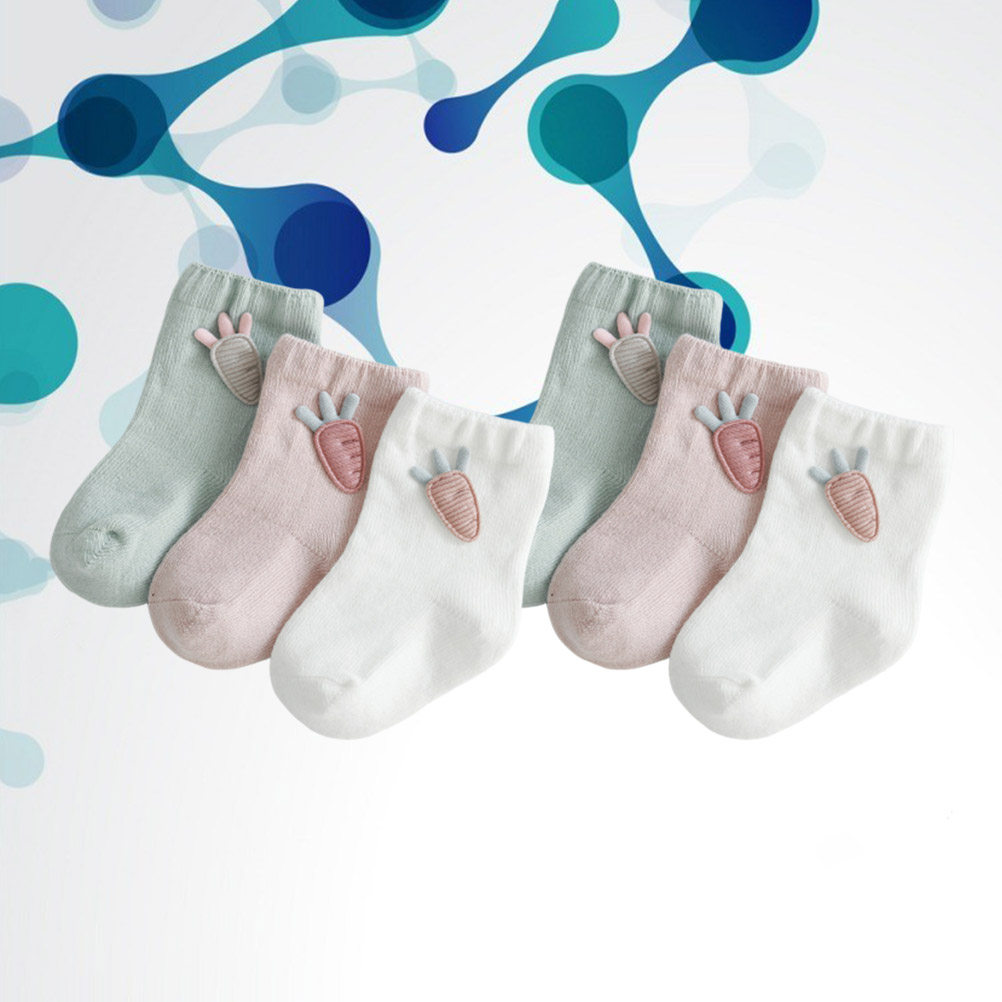 Unisex Baby Socks Non Slip - 3 pares de calcetines para bebé,