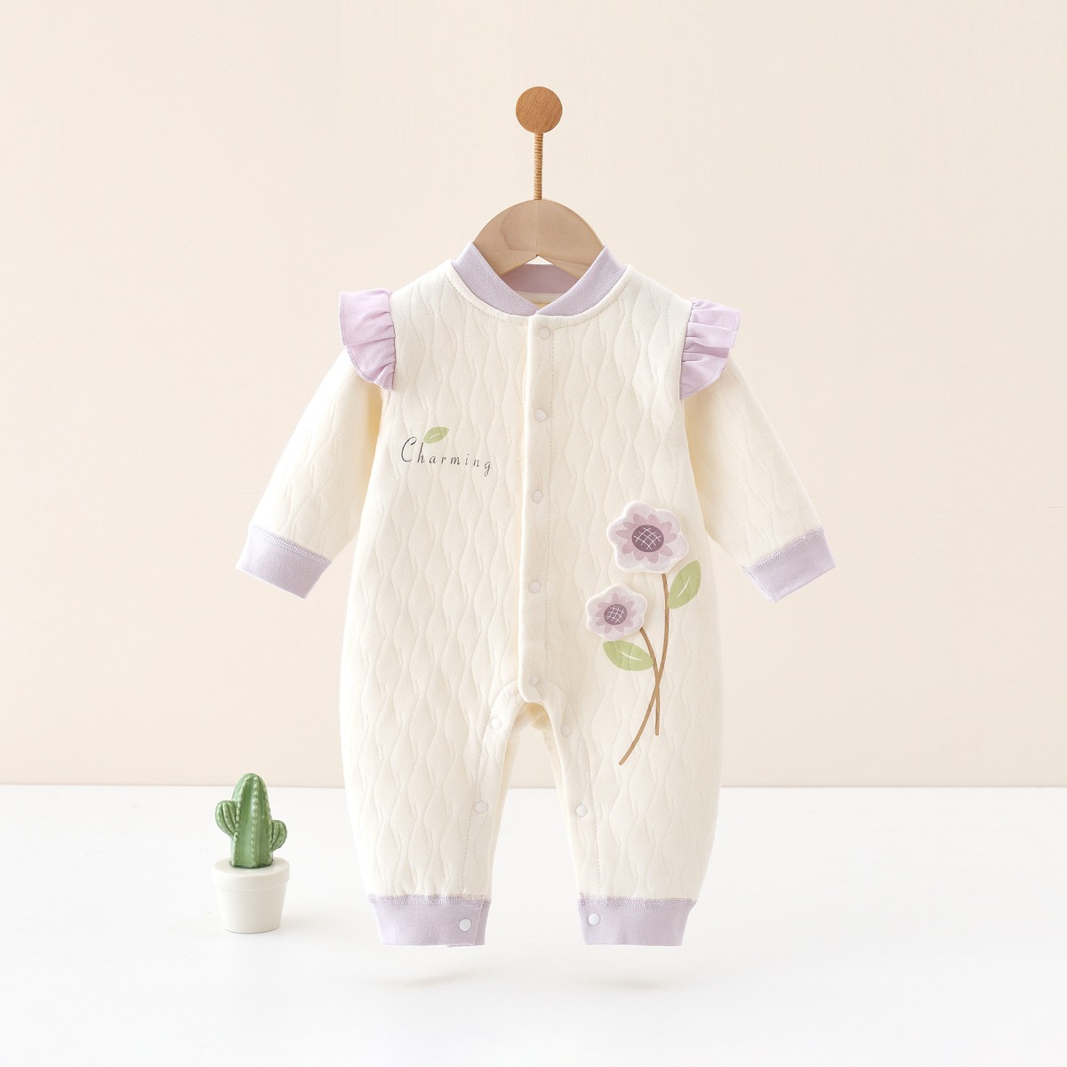 Newborn Baby Girl Romper Floral - Ropa bonita para bebé recién nacido,