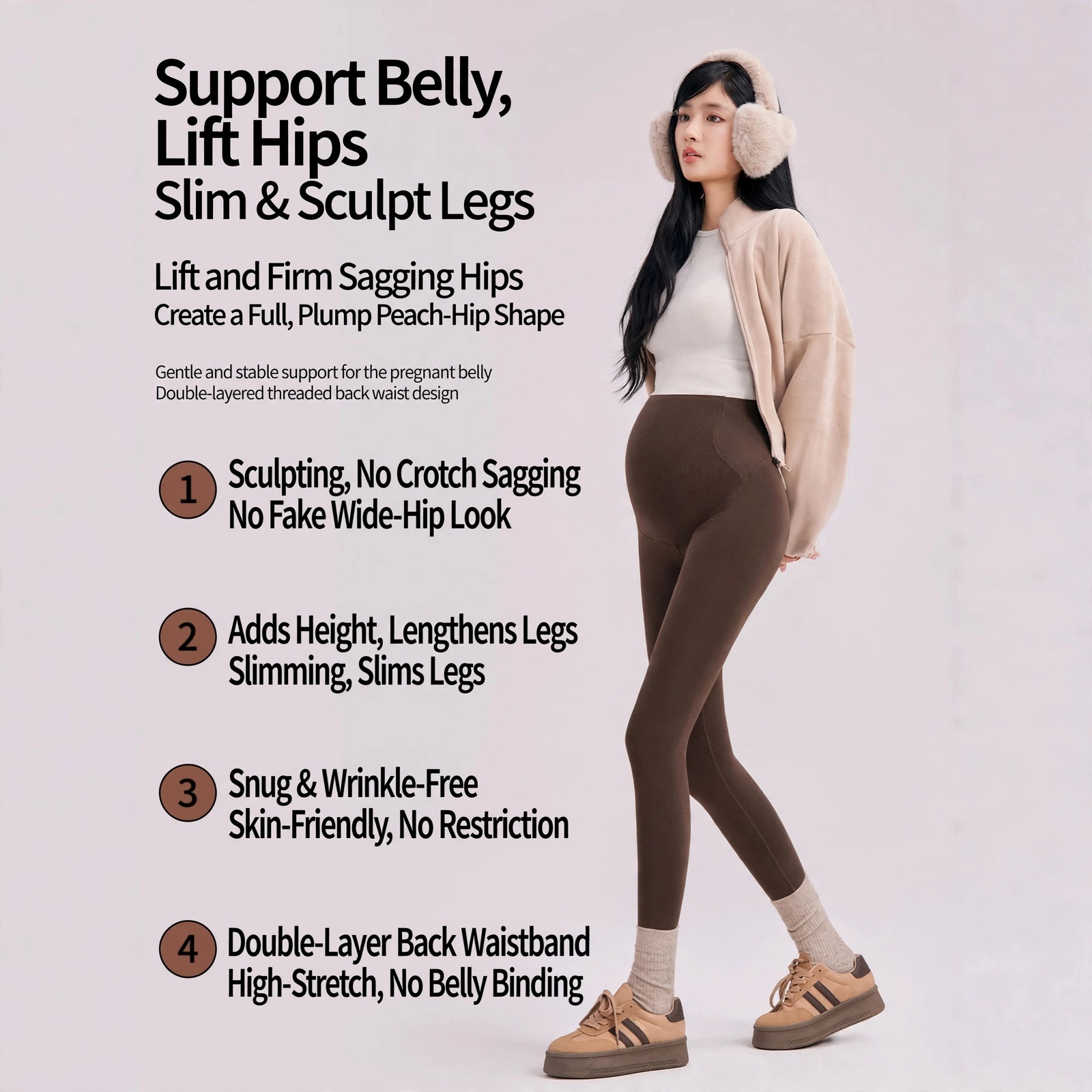 Leggings de maternidad de algo - Maternity Wear reseña y precio